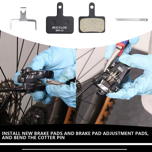 Resin Disc Brake Pad for SHIMANO B01S Wear-Resistant Hydraulic Brake Pads MTB Brake Pads for B03S B05S Cycling Parts