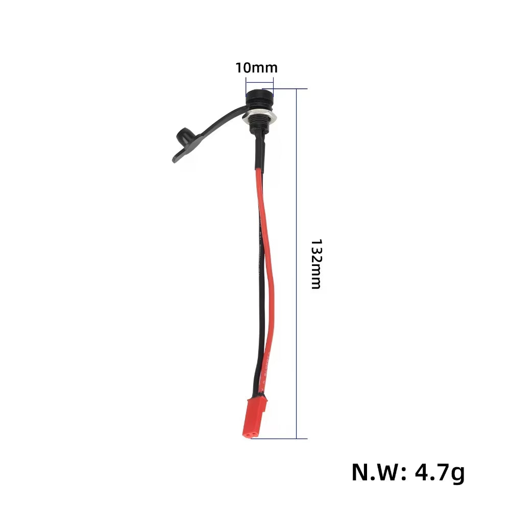 Electric Scooter Charging Accessories for Kukiring3 G4 Charging Port (Dc5.5*2.1Mm) Electric Scooter Charging Component